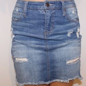 Mossimo, jean skirt size 2 excellent condition